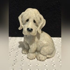 Quarry Critters Collectibles Peewee Puppy Dog Figurine 2001 Second Nature.